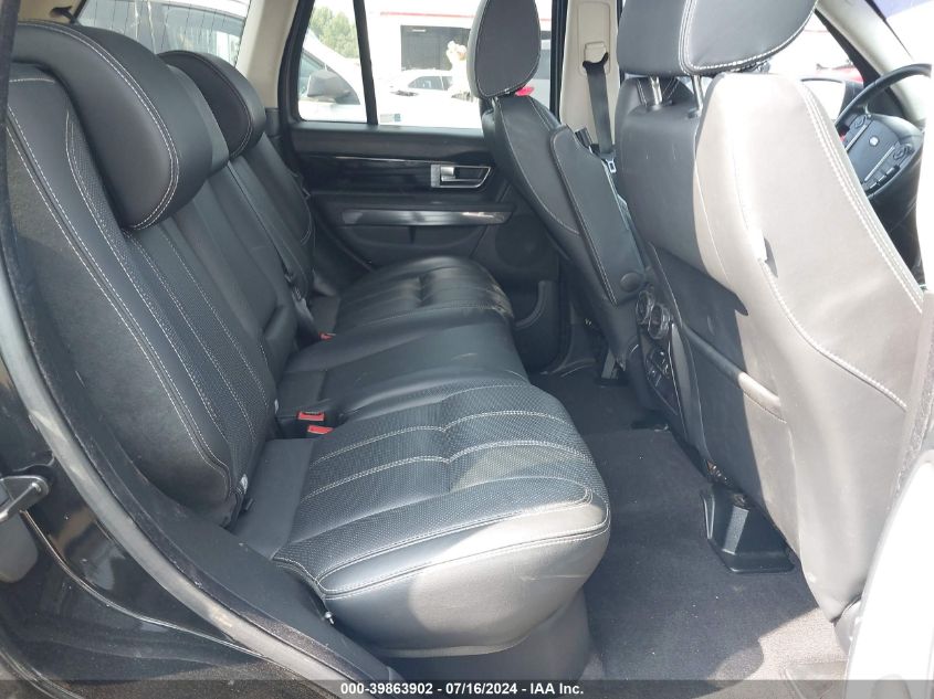 2011 Land Rover Range Rover Sport Hse VIN: SALSK2D40BA290581 Lot: 39863902