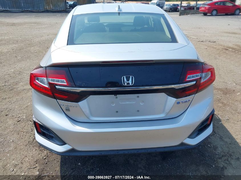 2018 Honda Clarity Plug-In Hybrid VIN: JHMZC5F15JC012235 Lot: 39863927