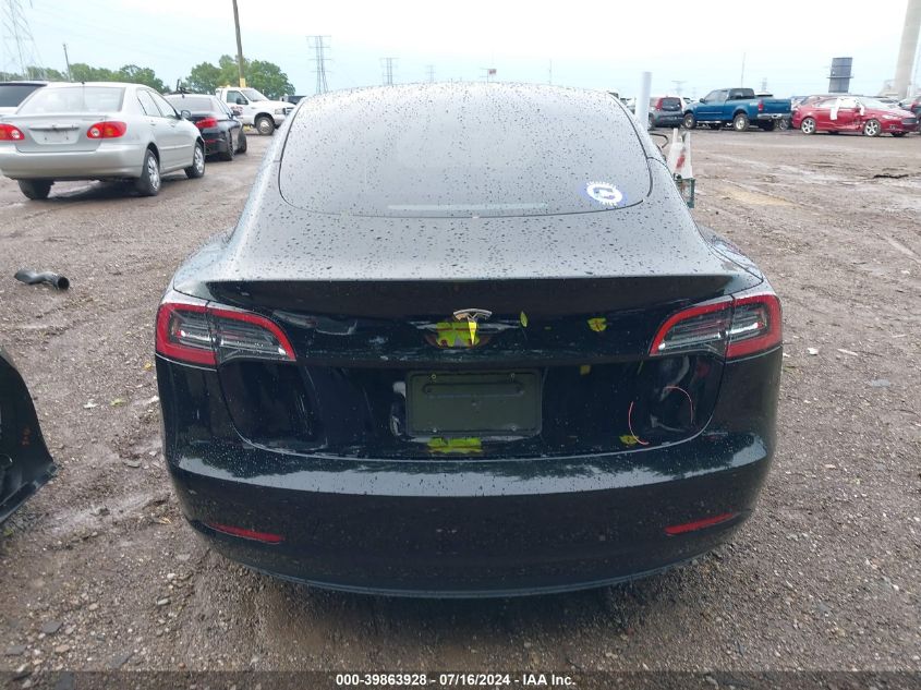 2023 Tesla Model 3 Rear-Wheel Drive VIN: 5YJ3E1EA3PF625414 Lot: 39863928