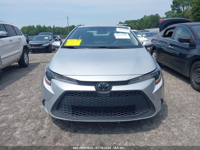 VIN JTDEPMAEXN3018773 2022 TOYOTA COROLLA LE