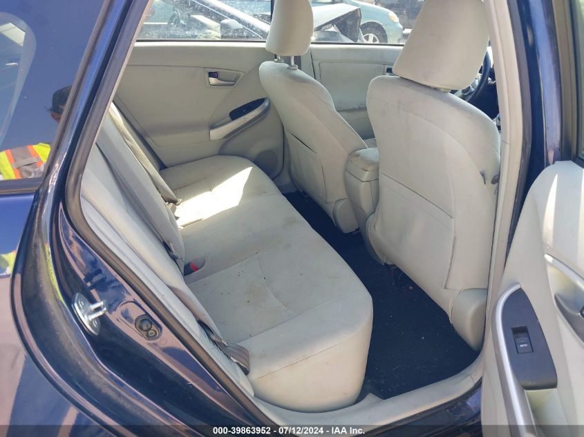 2013 Toyota Prius Three VIN: JTDKN3DU6D0339540 Lot: 39863952