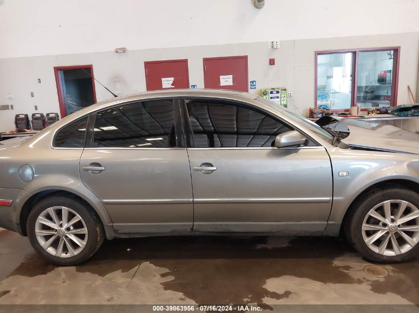2004 Volkswagen Passat Gl VIN: WVWMD63B64E032885 Lot: 39863956