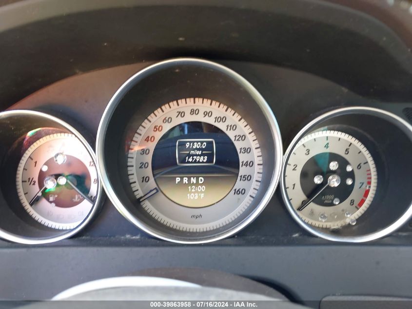 2012 Mercedes-Benz C 250 Luxury/Sport VIN: WDDGF4HB7CA619869 Lot: 39863958