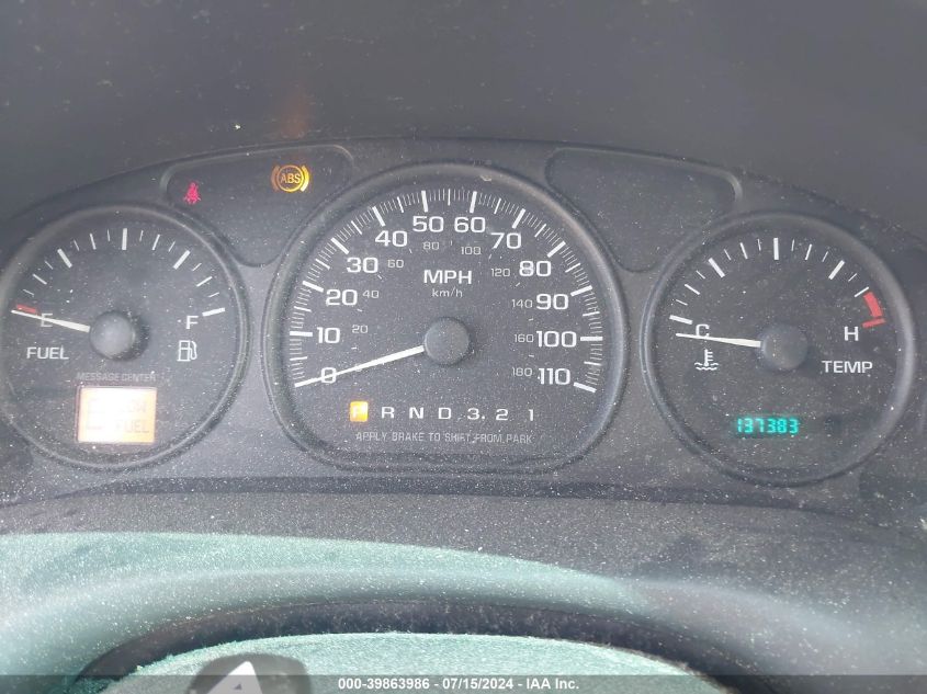 2003 Chevrolet Venture Ls VIN: 1GNDX03EX3D152960 Lot: 39863986