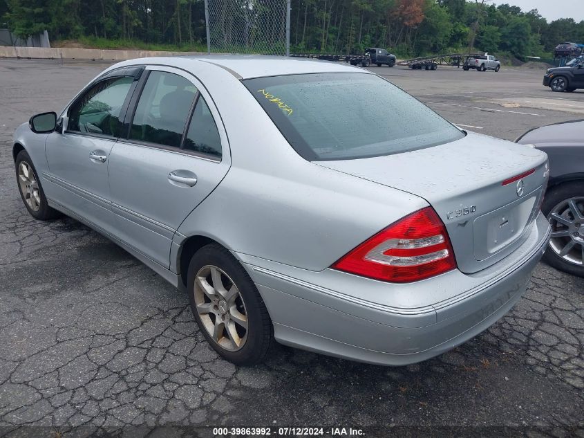 WDBRF87H27F851660 | 2007 MERCEDES-BENZ C 350