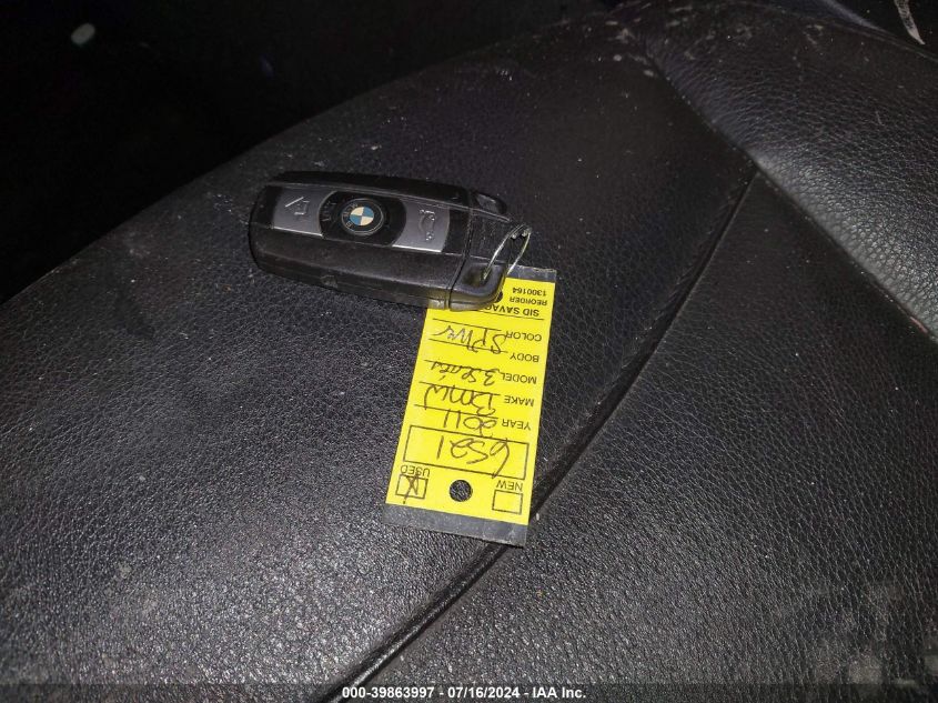 2011 BMW 328 Xi VIN: WBAPK7C59BF082994 Lot: 39863997