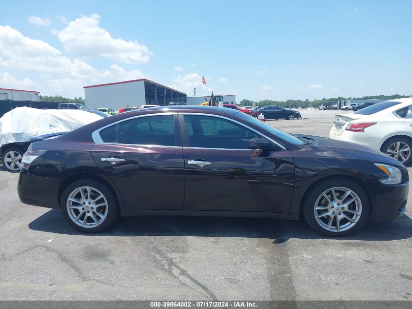 2012 Nissan Maxima 3.5 S VIN: 1N4AA5AP5CC850788 Lot: 39864002