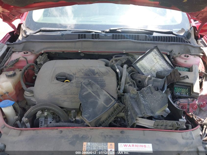 2014 Ford Fusion Se VIN: 3FA6P0HDXER102934 Lot: 39864012