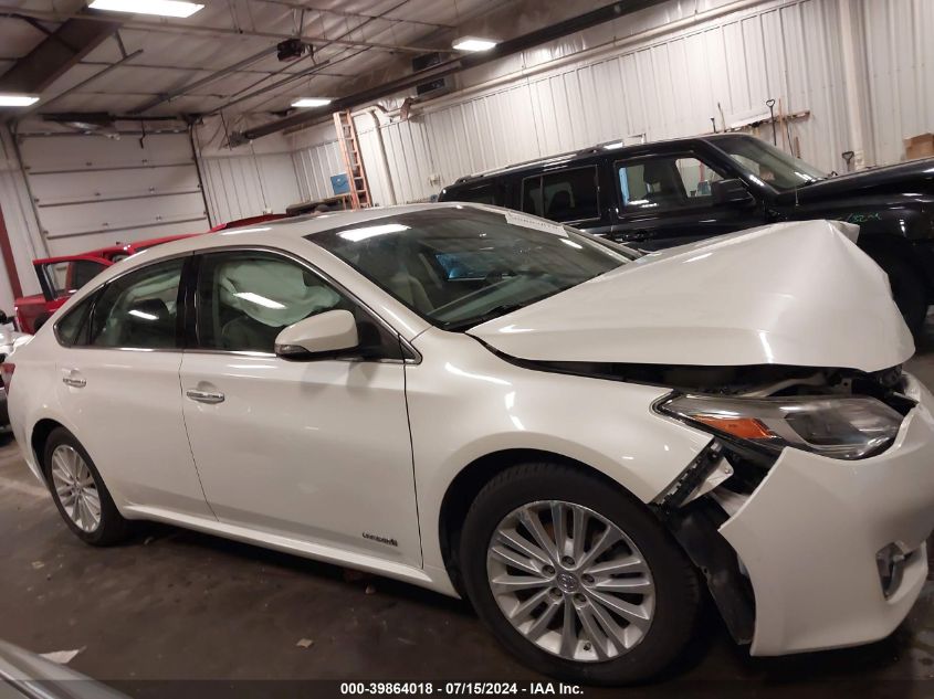 2013 Toyota Avalon Hybrid Xle Premium VIN: 4T1BD1EB6DU008787 Lot: 39864018
