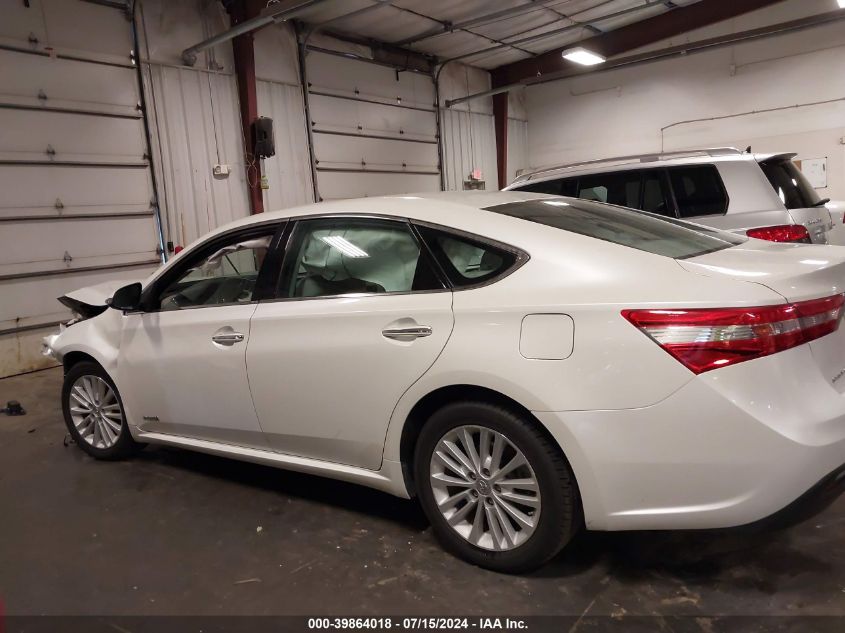 2013 Toyota Avalon Hybrid Xle Premium VIN: 4T1BD1EB6DU008787 Lot: 39864018