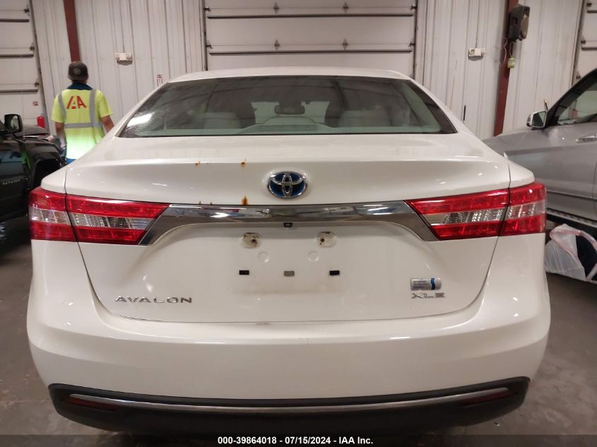 2013 Toyota Avalon Hybrid Xle Premium VIN: 4T1BD1EB6DU008787 Lot: 39864018