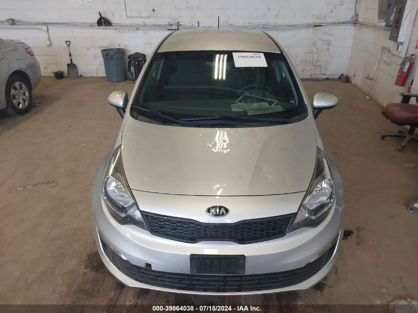 2016 Kia Rio Lx VIN: KNADM4A31G6668299 Lot: 39864038