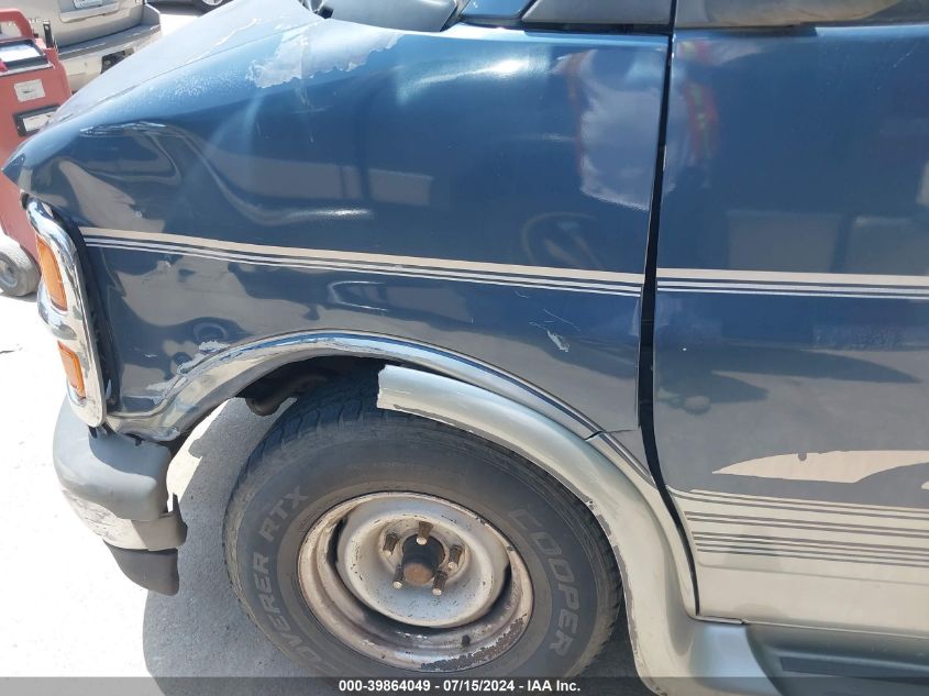 1999 Chevrolet Express VIN: 1GBFG15R4X1012275 Lot: 39864049