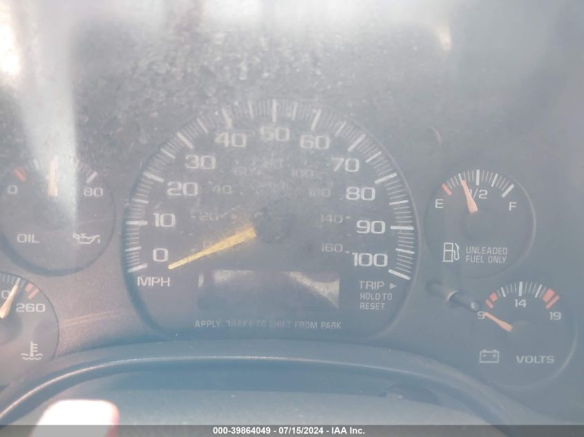 1999 Chevrolet Express VIN: 1GBFG15R4X1012275 Lot: 39864049