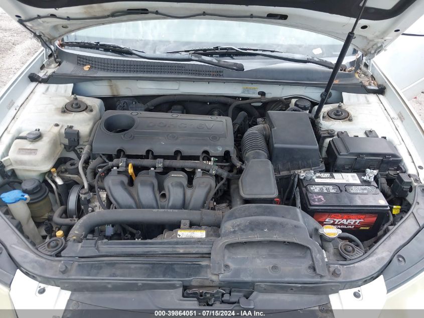 2009 Hyundai Sonata Gls VIN: 5NPET46CX9H541210 Lot: 39864051