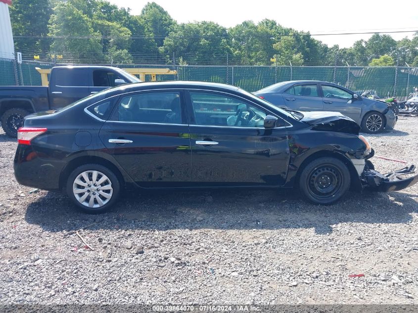 2014 Nissan Sentra Sv VIN: 3N1AB7AP7EY200005 Lot: 39864070