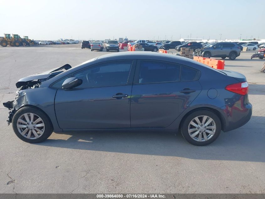 2014 Kia Forte Lx VIN: KNAFX4A6XE5225226 Lot: 39864080