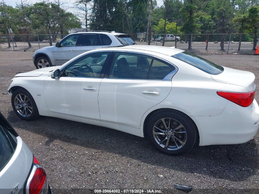 2017 Infiniti Q50 3.0T Signature Edition VIN: JN1EV7AR6HM838828 Lot: 39864082