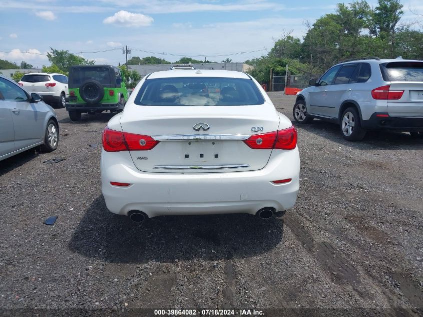 2017 Infiniti Q50 3.0T Signature Edition VIN: JN1EV7AR6HM838828 Lot: 39864082