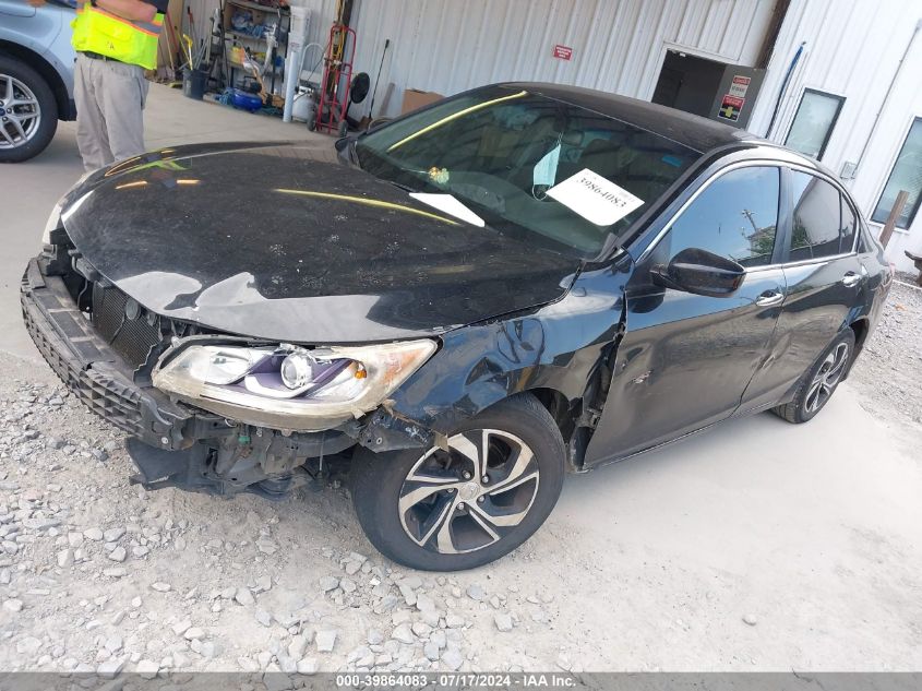 VIN 1HGCR2F3XGA222292 2016 Honda Accord, LX no.2