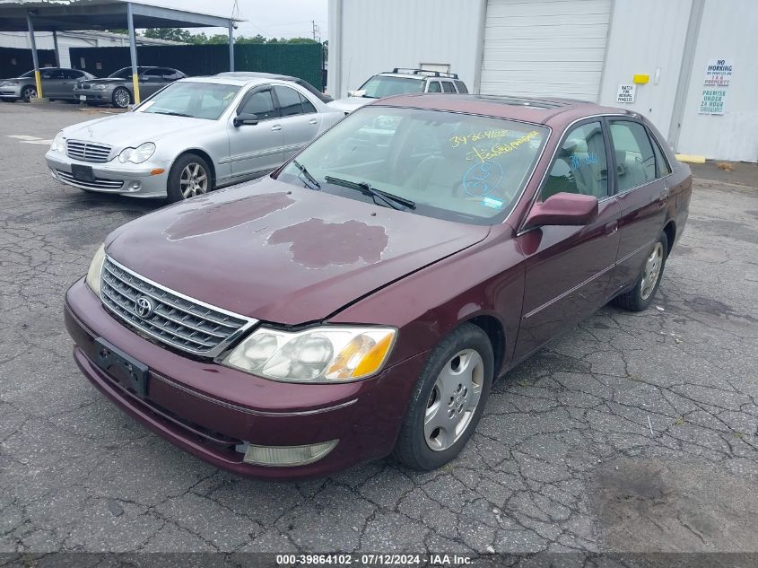 4T1BF28B74U373071 | 2004 TOYOTA AVALON