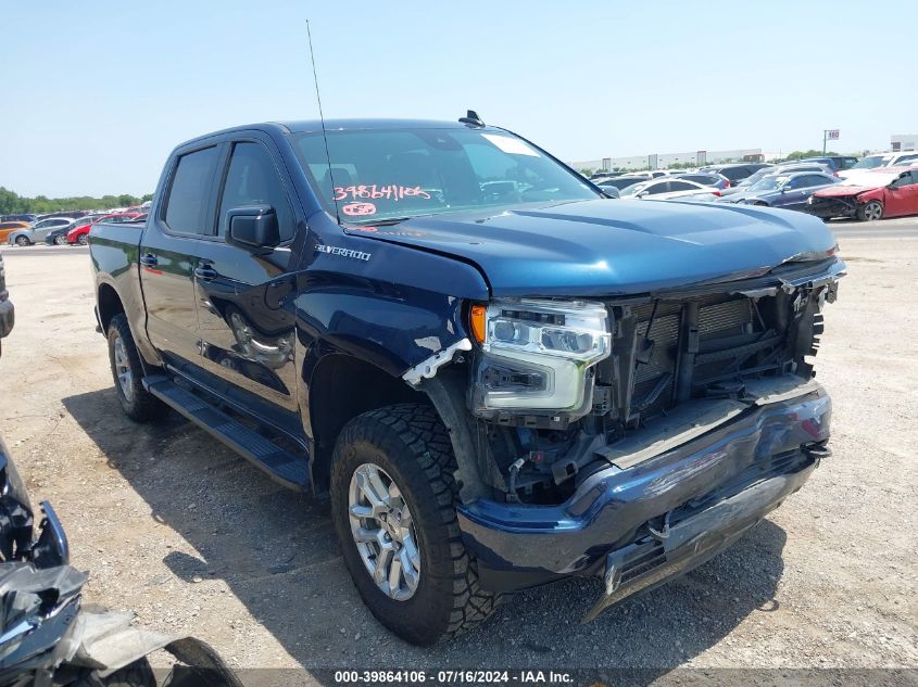 2022 Chevrolet Silverado 1500 4Wd Short Bed Rst VIN: 3GCUDEED0NG527988 Lot: 39864106