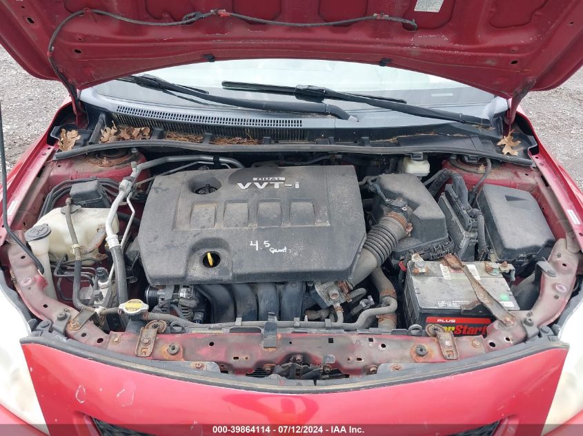 2009 Toyota Corolla Le VIN: 1NXBU40E69Z101769 Lot: 39864114