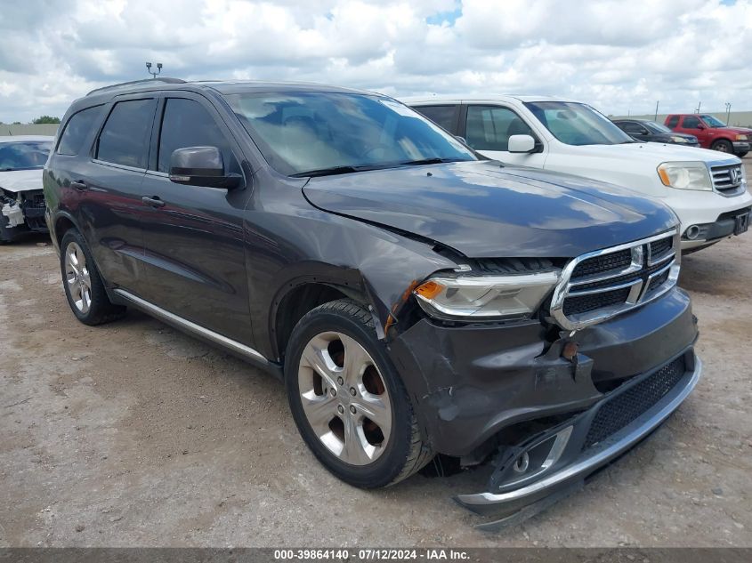 2014 Dodge Durango Limited VIN: 1C4RDHDG1EC539394 Lot: 39864140