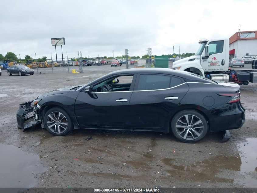 2019 Nissan Maxima 3.5 Sv VIN: 1N4AA6AV1KC364255 Lot: 39864145