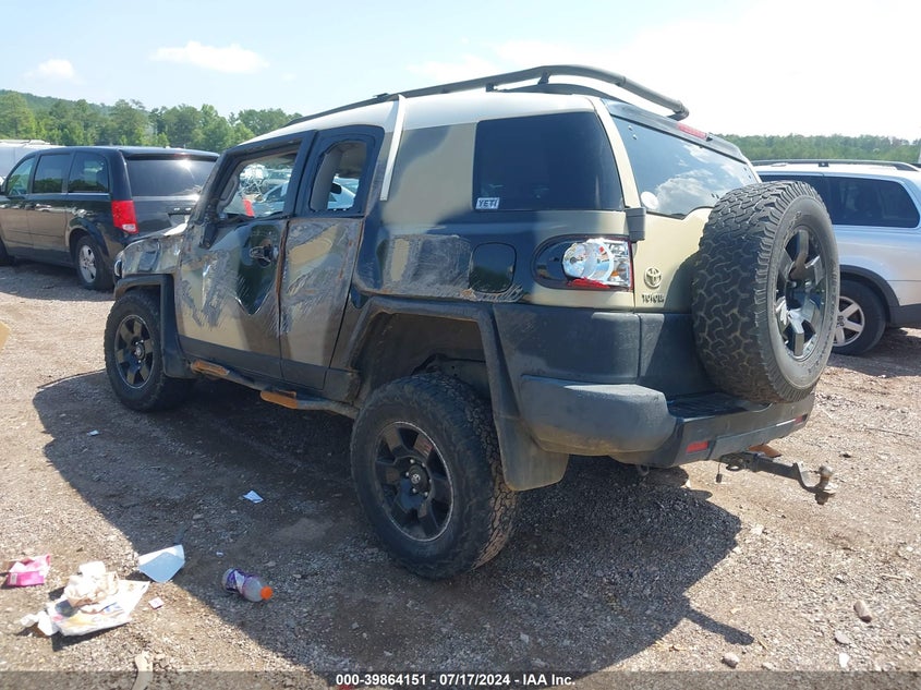 2008 Toyota Fj Cruiser VIN: JTEBU11F08K027460 Lot: 39864151