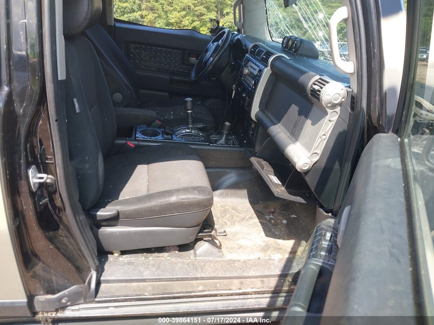 2008 Toyota Fj Cruiser VIN: JTEBU11F08K027460 Lot: 39864151