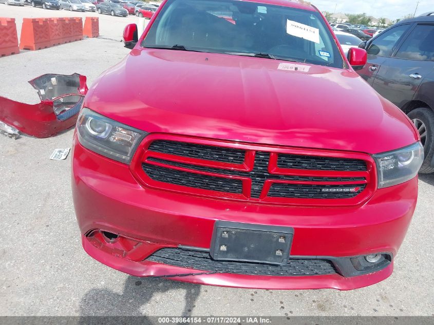 2017 Dodge Durango Gt Rwd VIN: 1C4RDHDG4HC906521 Lot: 39864154