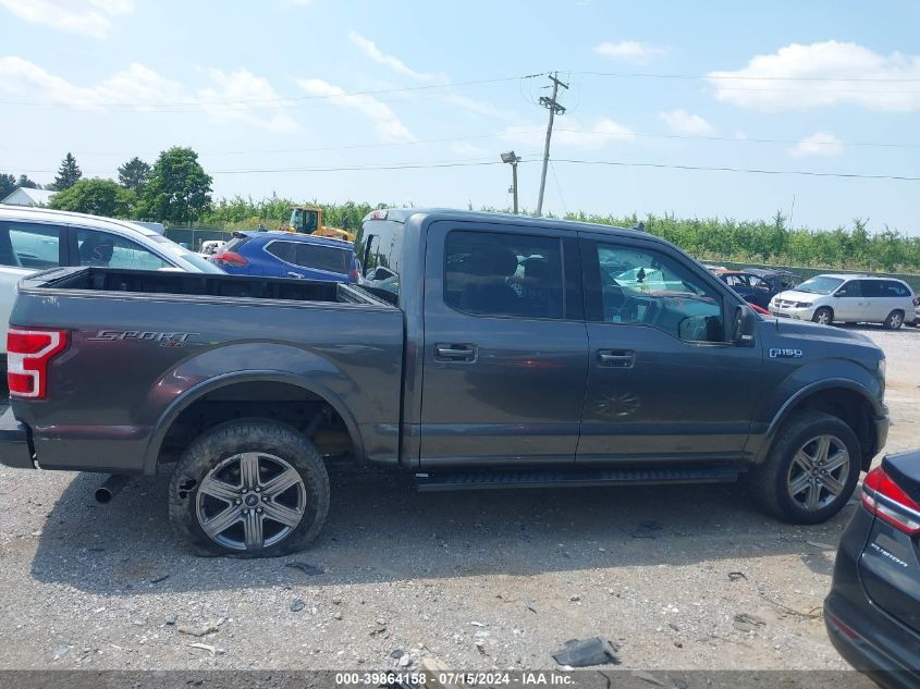 2018 Ford F-150 Xlt VIN: 1FTEW1EGXJFE30455 Lot: 39864158