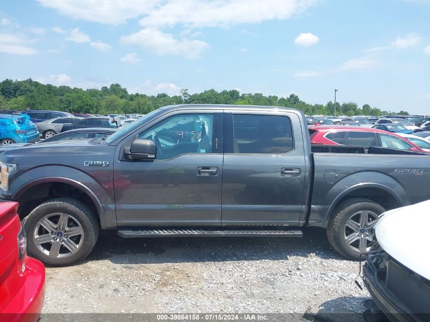 2018 Ford F-150 Xlt VIN: 1FTEW1EGXJFE30455 Lot: 39864158