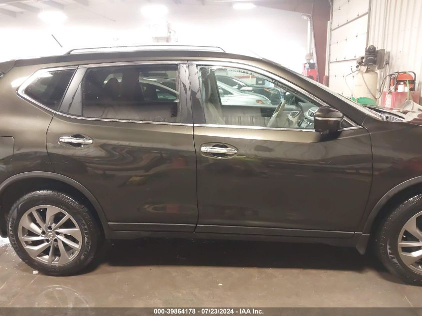 2015 Nissan Rogue Sl VIN: 5N1AT2MV1FC853748 Lot: 39864178