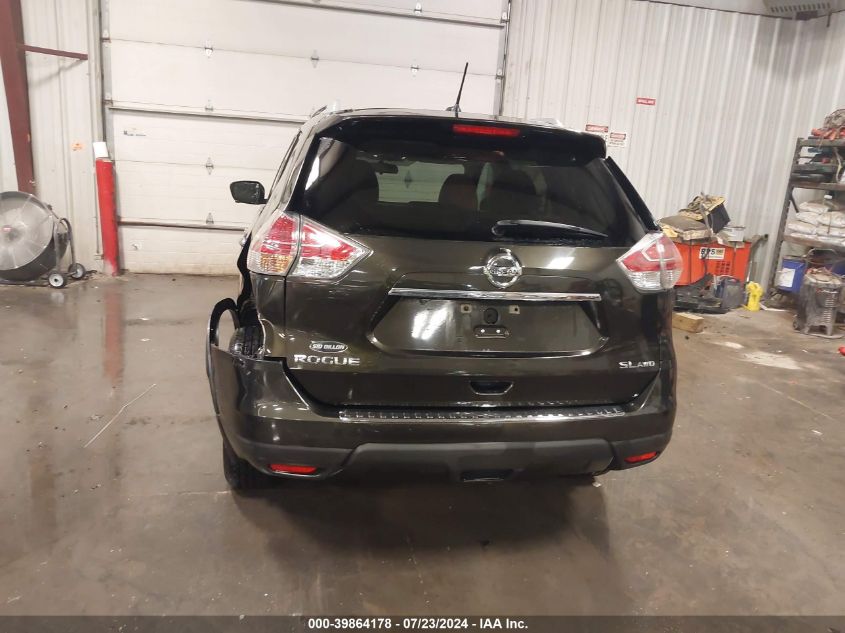 2015 Nissan Rogue Sl VIN: 5N1AT2MV1FC853748 Lot: 39864178