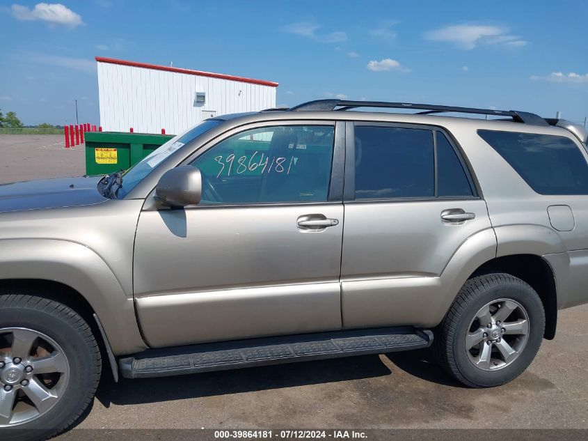 2009 Toyota 4Runner Limited V6 VIN: JTEBU17R29K039659 Lot: 39864181