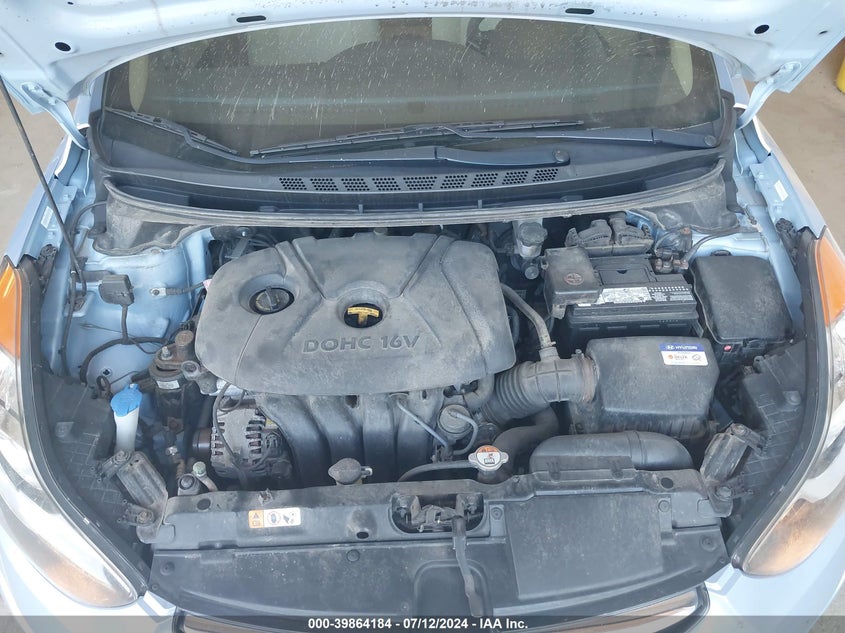 2012 Hyundai Elantra Gls (Ulsan Plant) VIN: KMHDH4AE0CU281902 Lot: 39864184