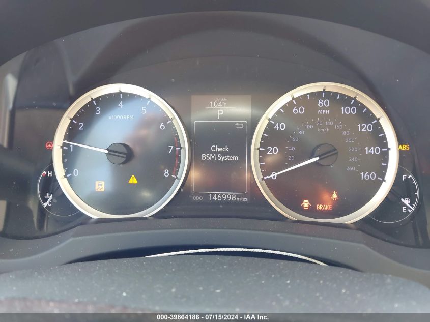 2014 Lexus Is 250 VIN: JTHBF1D26E5017340 Lot: 39864186