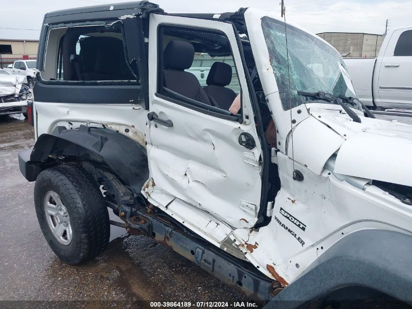 2014 Jeep Wrangler Sport VIN: 1C4AJWAG5EL149073 Lot: 39864189