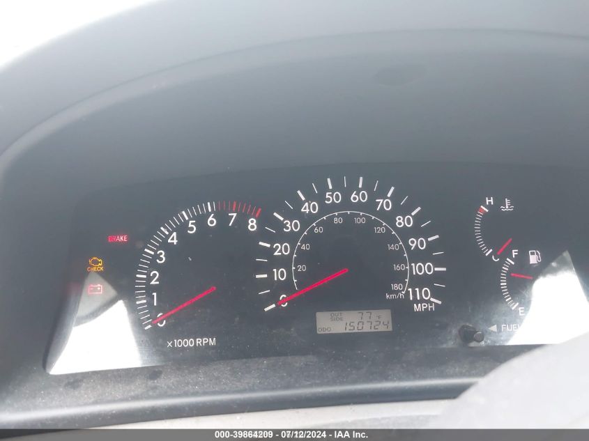 2008 Toyota Corolla Le VIN: 2T1BR32EX8C905551 Lot: 39864209