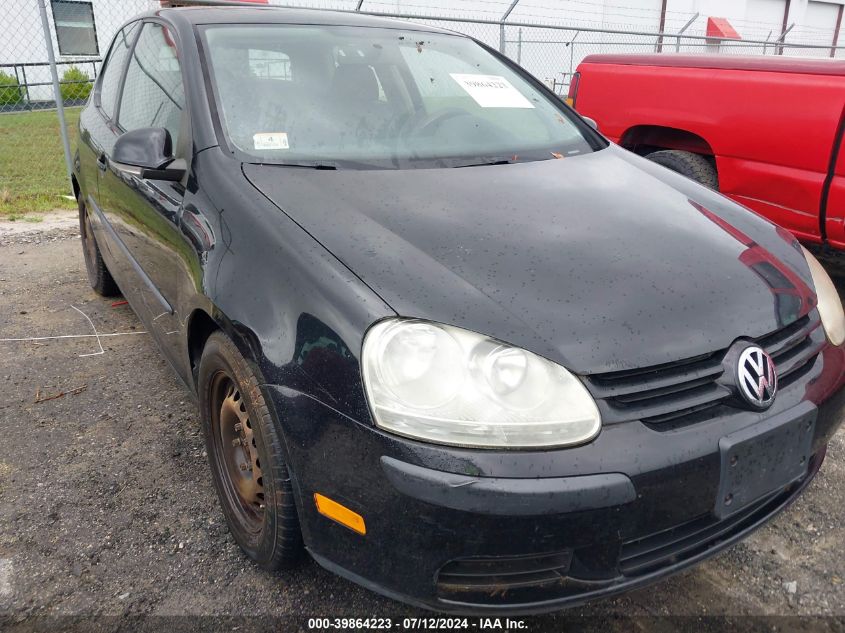 2009 Volkswagen Rabbit S VIN: WVWBA71K79W119009 Lot: 39864223