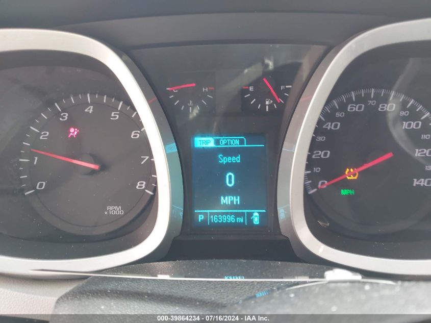 2013 Chevrolet Equinox 1Lt VIN: 2GNFLEEKXD6222770 Lot: 39864234