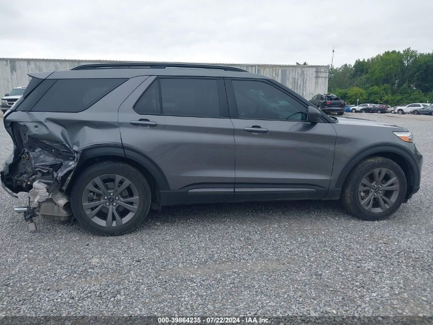 2021 Ford Explorer Xlt VIN: 1FMSK7DH6MGA02078 Lot: 39864235