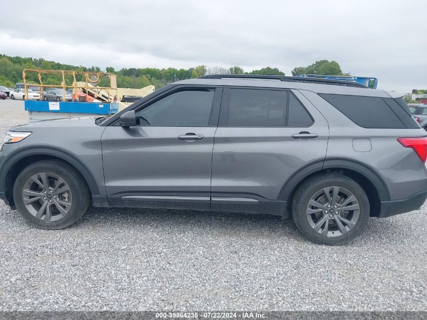 2021 Ford Explorer Xlt VIN: 1FMSK7DH6MGA02078 Lot: 39864235