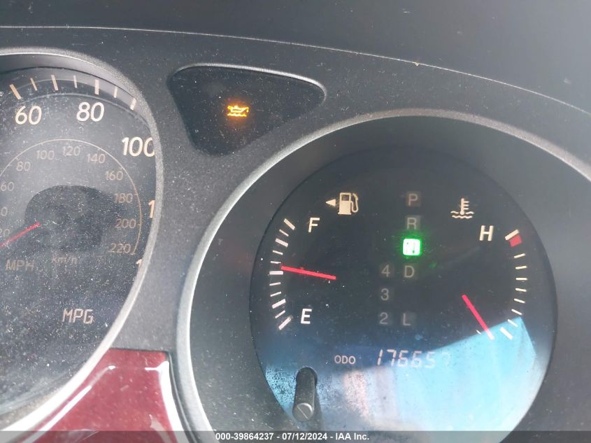 2004 Lexus Es 330 VIN: JTHBA30G540002187 Lot: 39864237