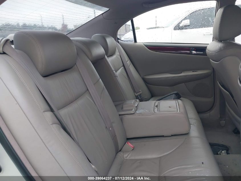 2004 Lexus Es 330 VIN: JTHBA30G540002187 Lot: 39864237