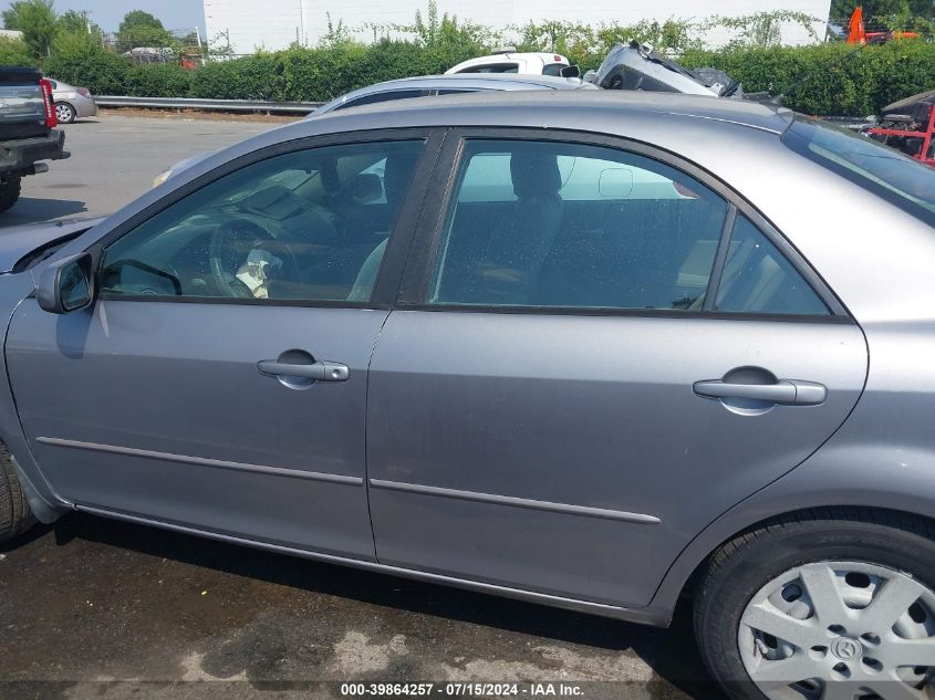 2006 Mazda Mazda6 I VIN: 1YVFP80C065M08177 Lot: 39864257