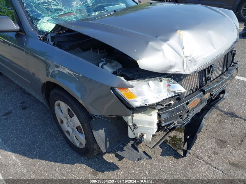 2010 Hyundai Sonata Gls VIN: 5NPET4AC6AH578069 Lot: 39864259