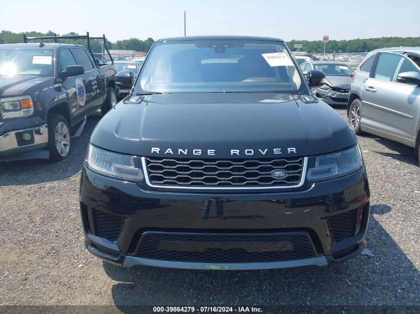 2019 Land Rover Range Rover Sport Hse VIN: SALWR2RV3KA835851 Lot: 39864279